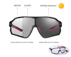 ROCKBROS Full Frame Photochromic Sunglasses