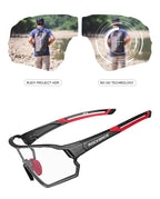 ROCKBROS Full Frame Photochromic Sunglasses