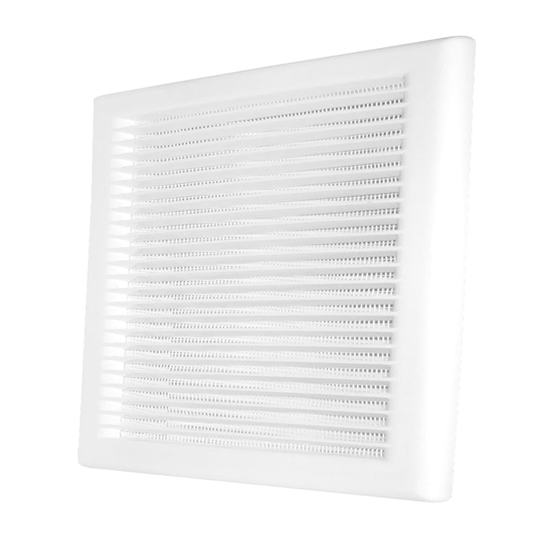 Louvre Vent White DL/150 RW LUX With Fly Mesh