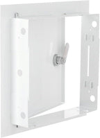 Access Panel Door Metal With Lock, White 200mm x 300mm