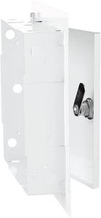Access Panel Door Metal With Lock, White 200mm x 300mm