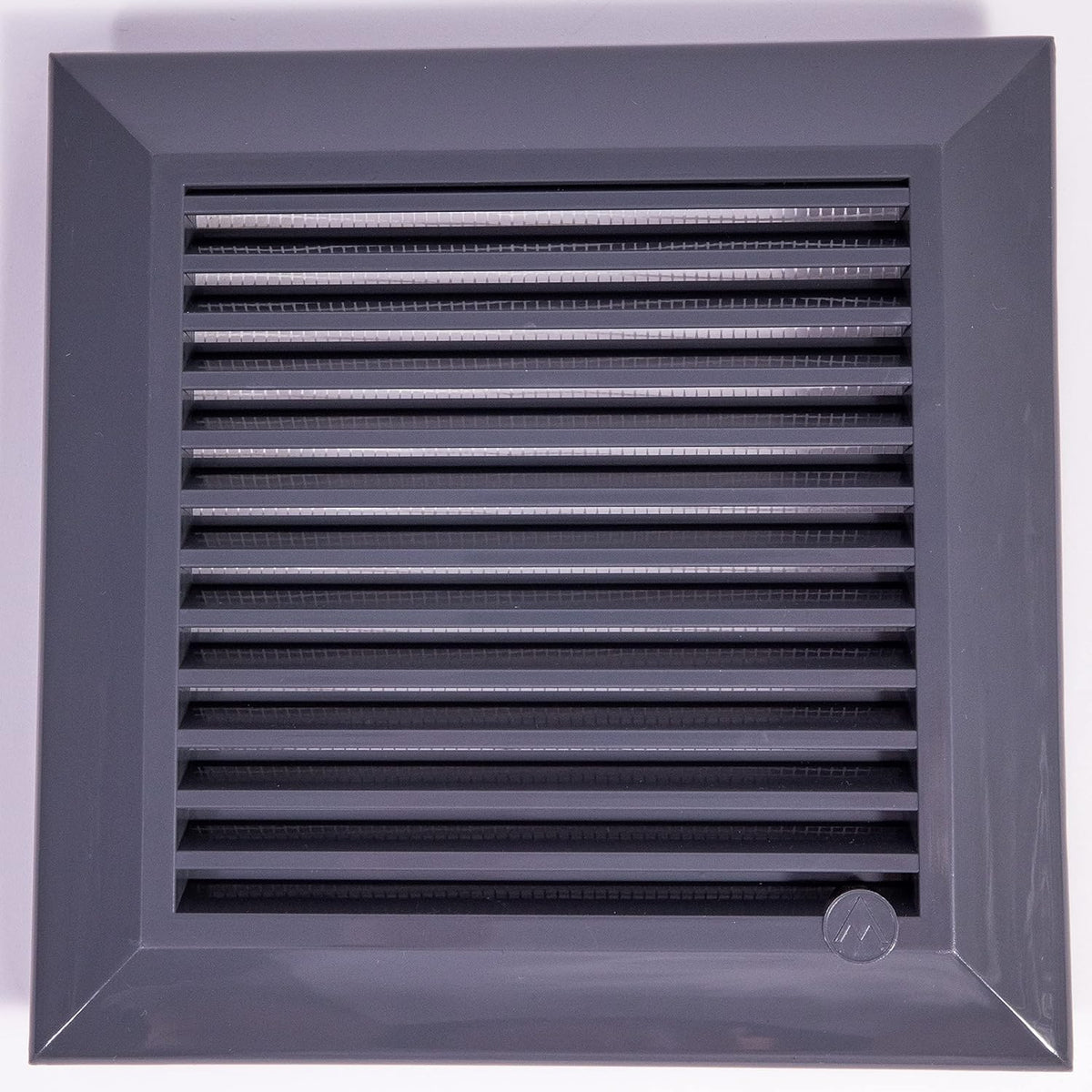 Louvre Vent Graphite Duo Smart 140/210 140mm X 210mm With Fly Mesh