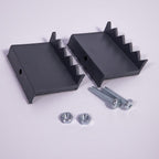 Louvre Vent Graphite Duo Smart 140/210 140mm X 210mm With Fly Mesh