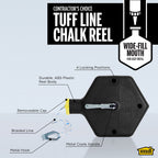 ABS Tuff Line™ Contractor Chalk Reel