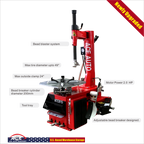 ACE Tire Changer ATC-815 – Electric/Air, 49" Max Wheel 2.0HP Motor Adjust bead breaker arm