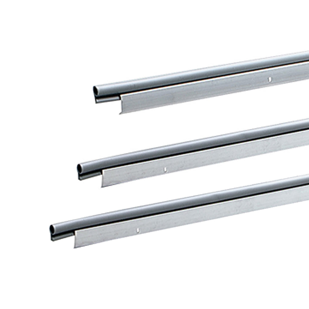 Silver Aluminum and Vinyl Nail-on Top and Sides Door Seal Kit