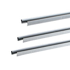 Silver Aluminum and Vinyl Nail-on Top and Sides Door Seal Kit