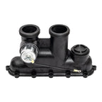 Raypak Inlet/Outlet Header Complete Polymer, w/ Anode (No unions) | 017959F