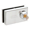 CRL Chrome Deluxe Patch Lock for 3/8" Glass - 01P38