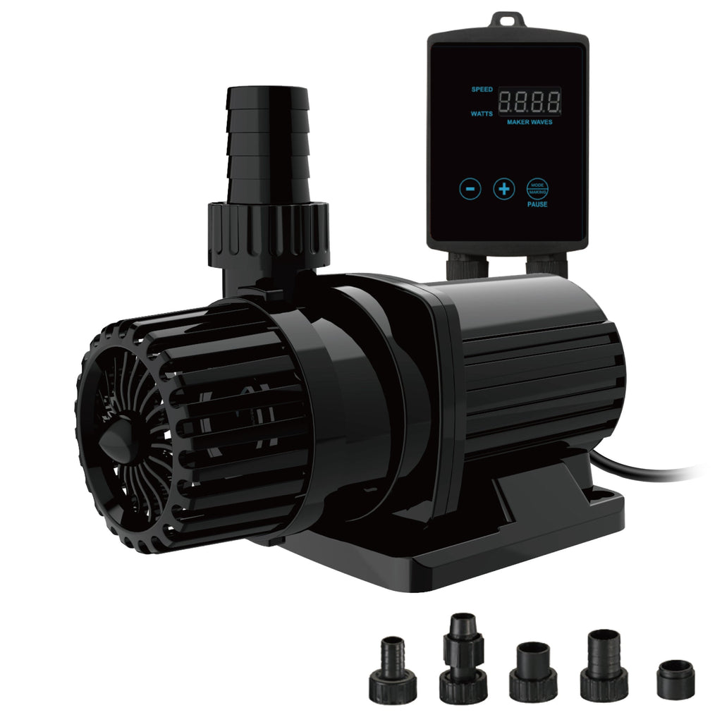 Aqua Dream 1056 GPH External & Submersible Water Pump 40W Variable Frequency with External Controller