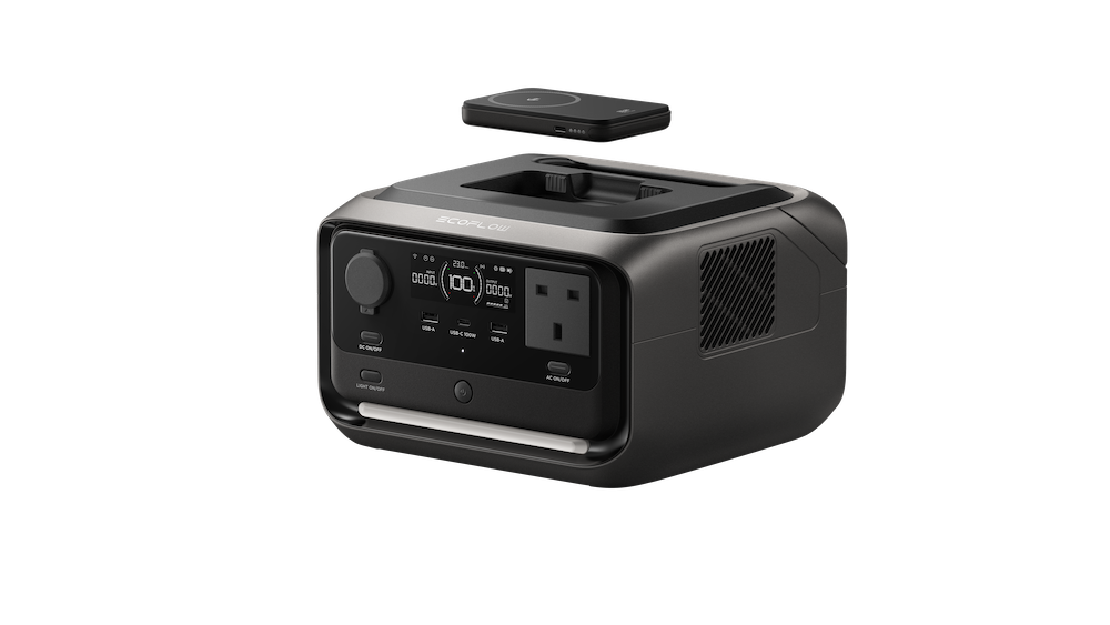 EcoFlow River 3 PLUS Wireless 286Wh Portable Power Station