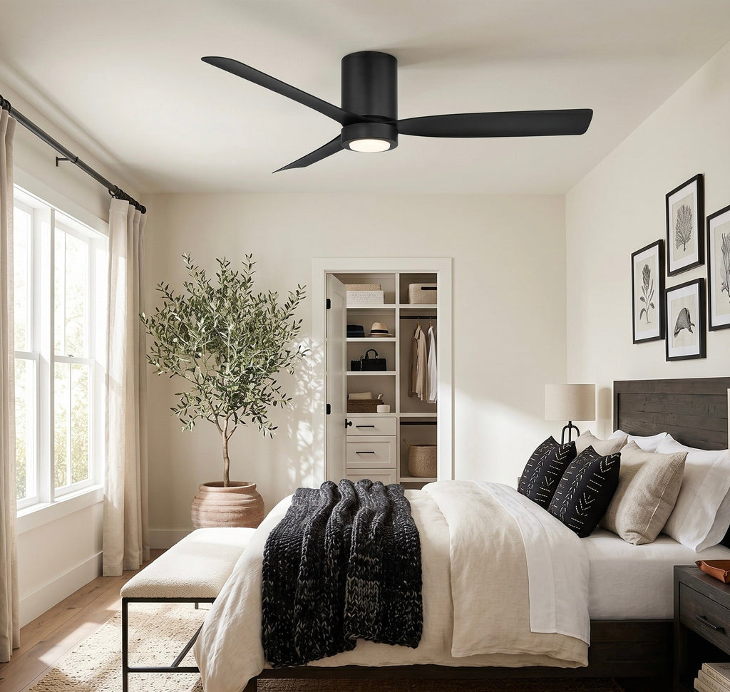 CORMAC® 52" 3-Blade Low-Profile Ceiling Fan