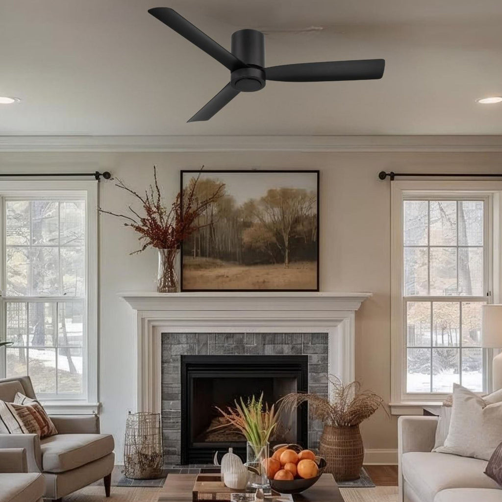 CORMAC® 52" 3-Blade Low-Profile Ceiling Fan