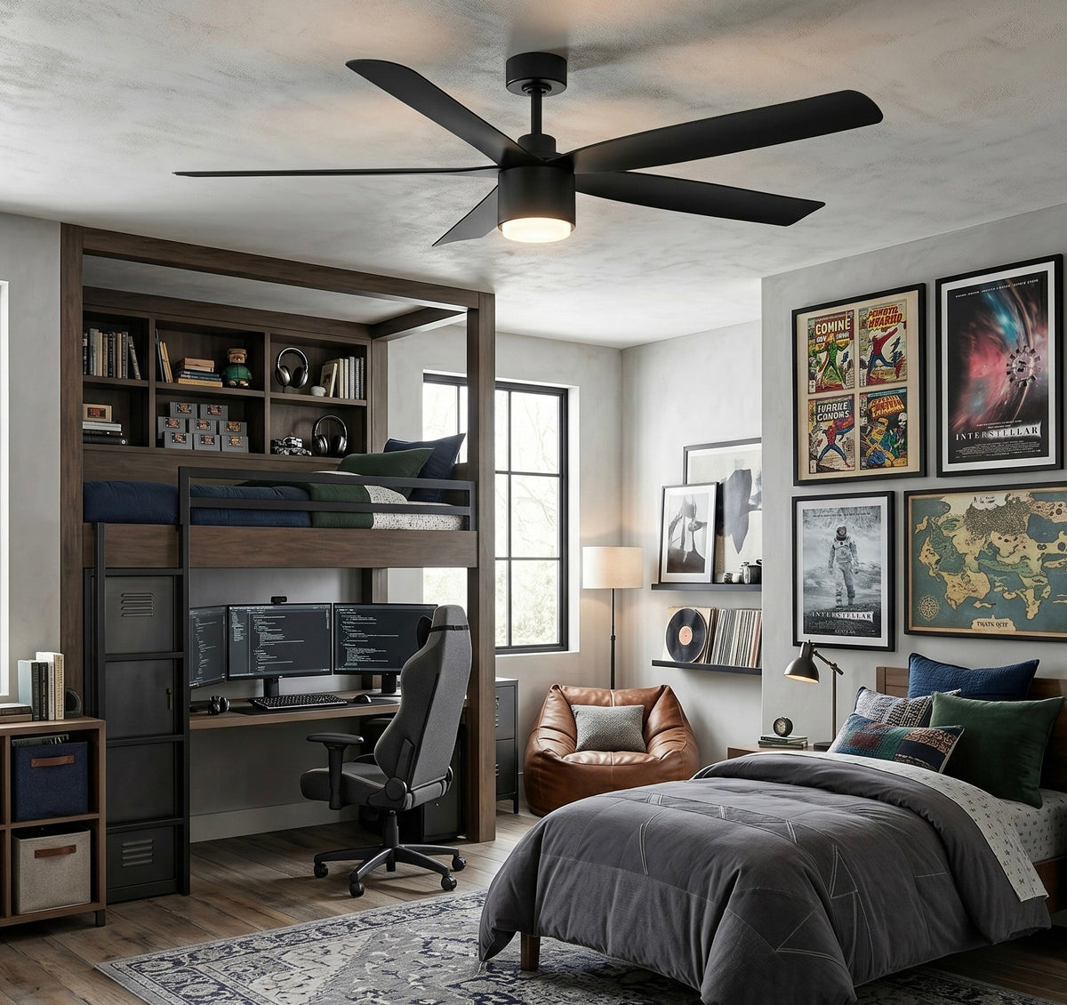 RAVIAN® 60" 5-Blade Ceiling Fan