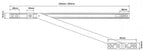 335mm Stainless Steel Door Restrictor