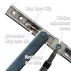 500mm Stainless Steel Door Restrictor