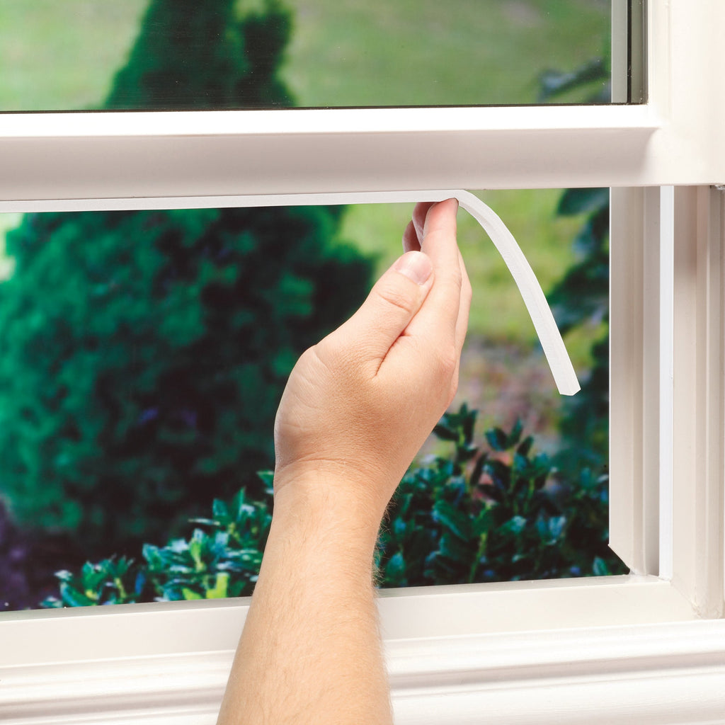 3/16 in. x 3/8 in. x 17 ft. White Foam Window Seal for Small Gaps
