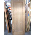 Surplus 1-3/8 Interior Alder 1-Panel Flat Panel Shaker SLAB ONLY