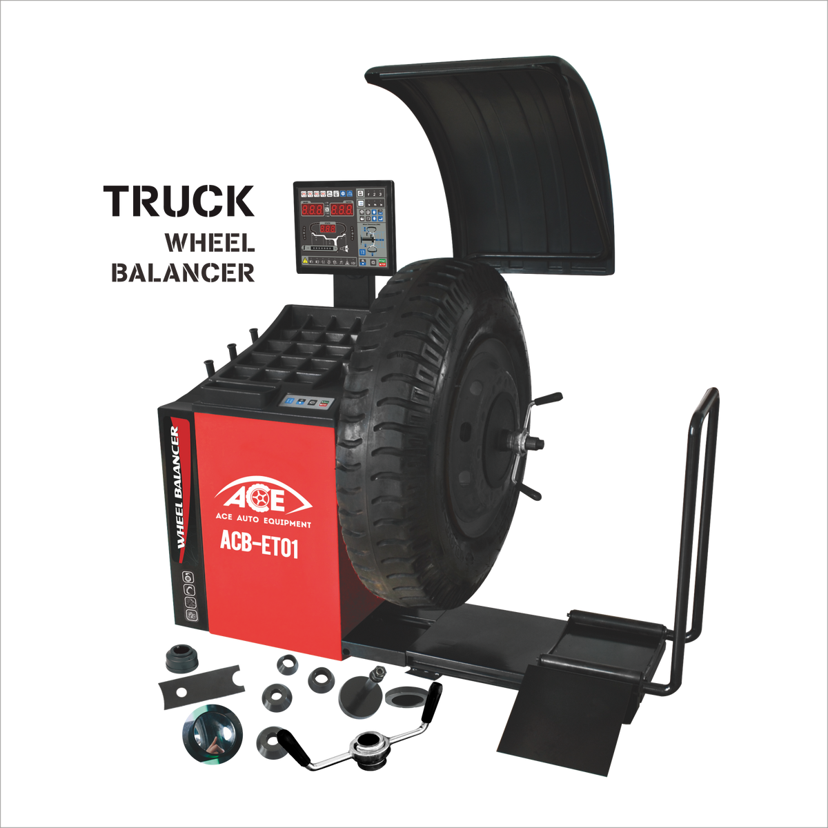 ACE Car & Truck Wheel Balancer ACB-ET01 – Dual Mode, 1g/5g Precision