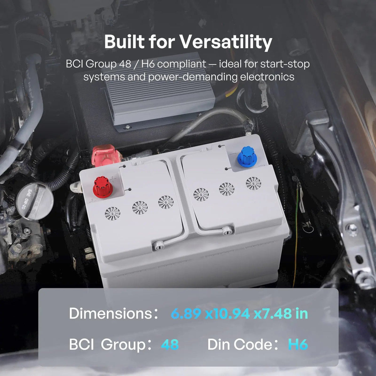 12V 100Ah/200Ah Deep Cycle AGM Battery