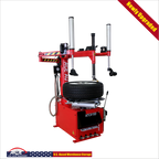 ACE Tire Changer ATC-815D – Dual Pneumatic Assist, 49" Max Wheel 2.0HP Motor Clamping outside 24" rim