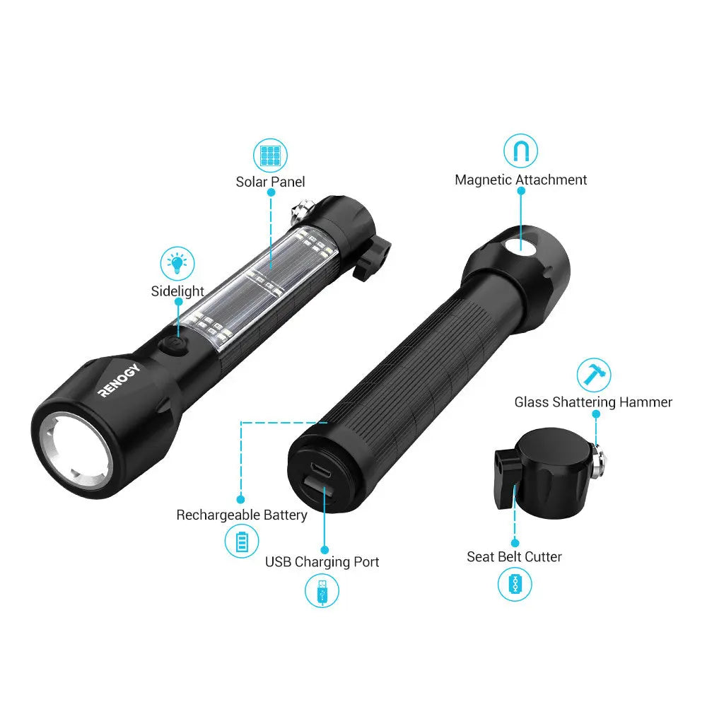 E.LUMEN 500 Multi-functional Flashlight