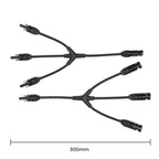 Solar Connectors M Branch Parallel Adapter Cable MMMF+FFFM Pair Renogy