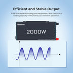 Refurbished 2000W 12V Pure Sine Wave Inverter