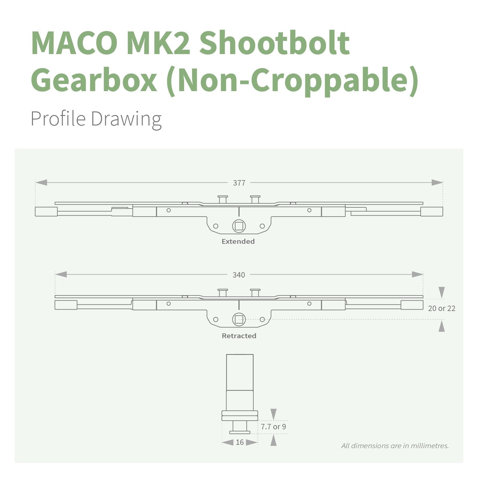 MACO MK2 Shootbolt Espag Gearbox (Non-Croppable)