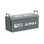 Rich Solar ALPHA 4 24V 100Ah LiFePO4 Battery w/ Internal Heating and Bluetooth