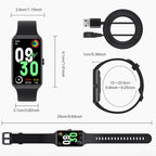 DeerRun® Fitness Smart Watch: Sync to PitPat App & Track Workouts