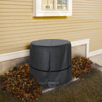 Black Air Conditioning Cover Heavy-duty for Central Round Units