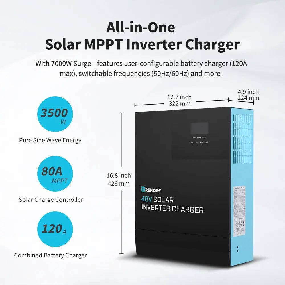 Refurbished 48V 3500W Solar Inverter Charger