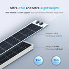 100W Lightweight Flexible Solar Panel