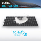 Renogy 200 Watt 12 Volt Flexible and Lightweight Monocrystalline Solar Panel