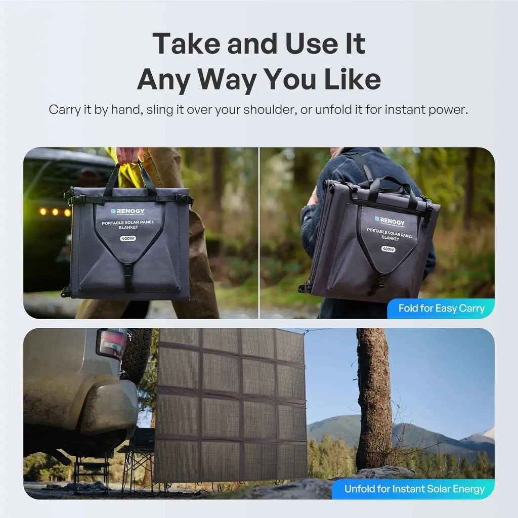 200/400W N-Type Portable Solar Panel Blanket