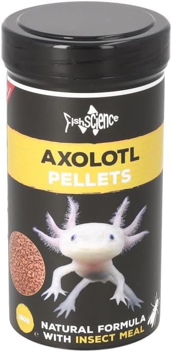 Fish Science Axolotl Pellets 150g – Insect-Based Diet