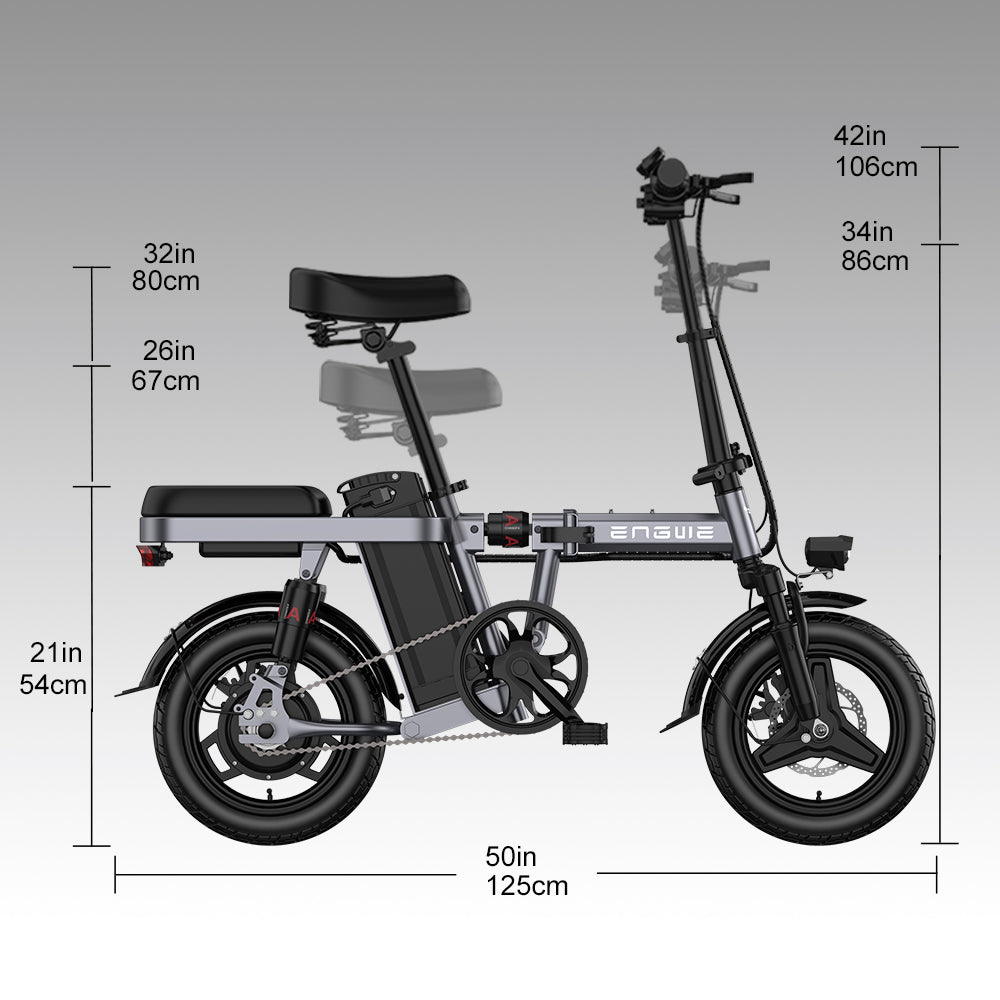 Engwe T14 Electric Bike Blue