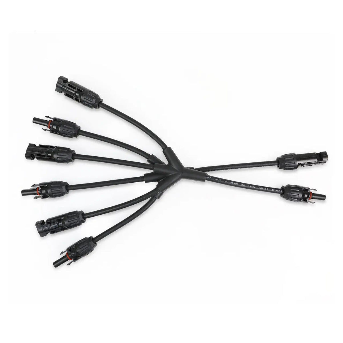 Solar Connectors M Branch Parallel Adapter Cable MMMF+FFFM Pair