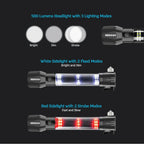 E.LUMEN 500 Multi-functional Flashlight