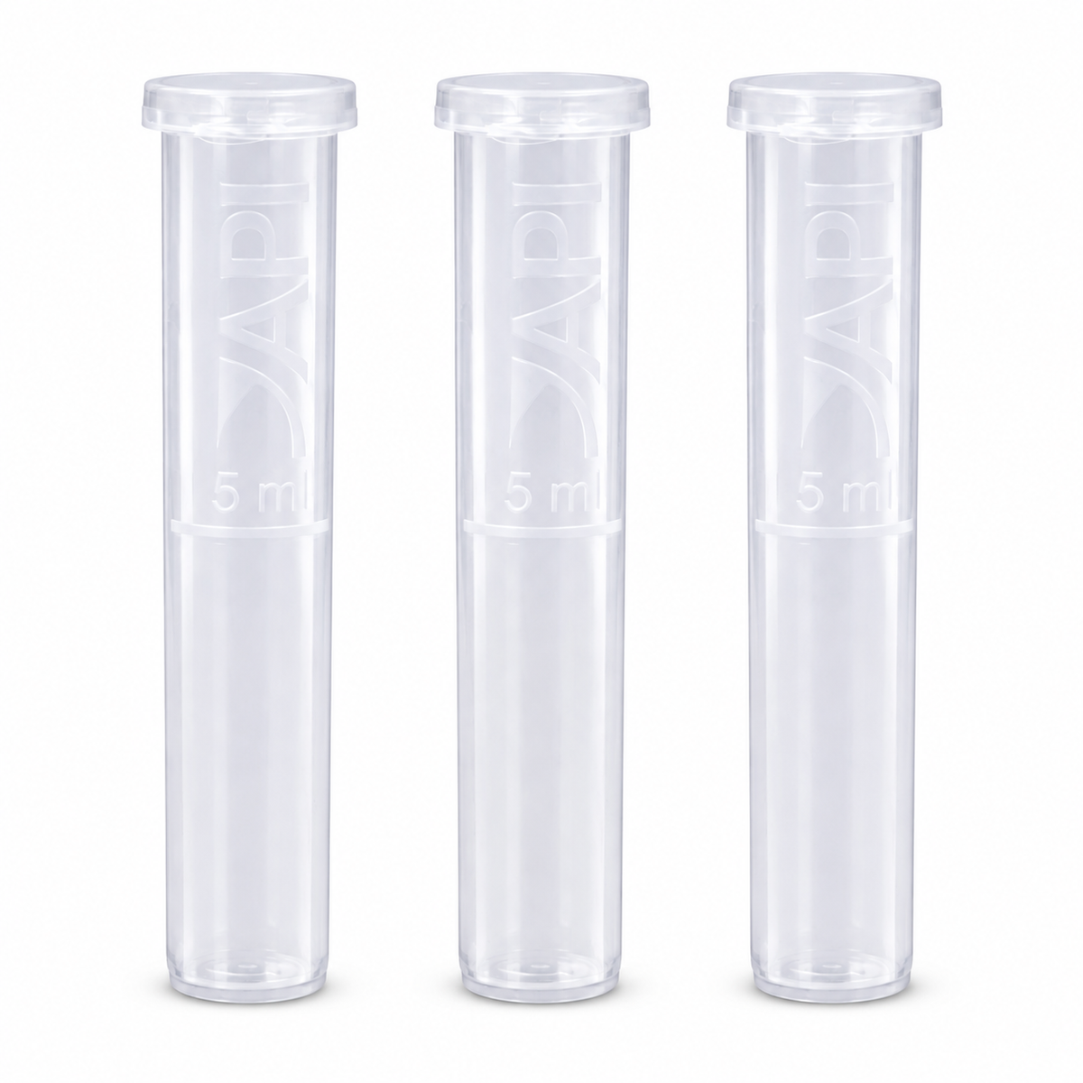 API Replacement Test Tubes with Screw Caps