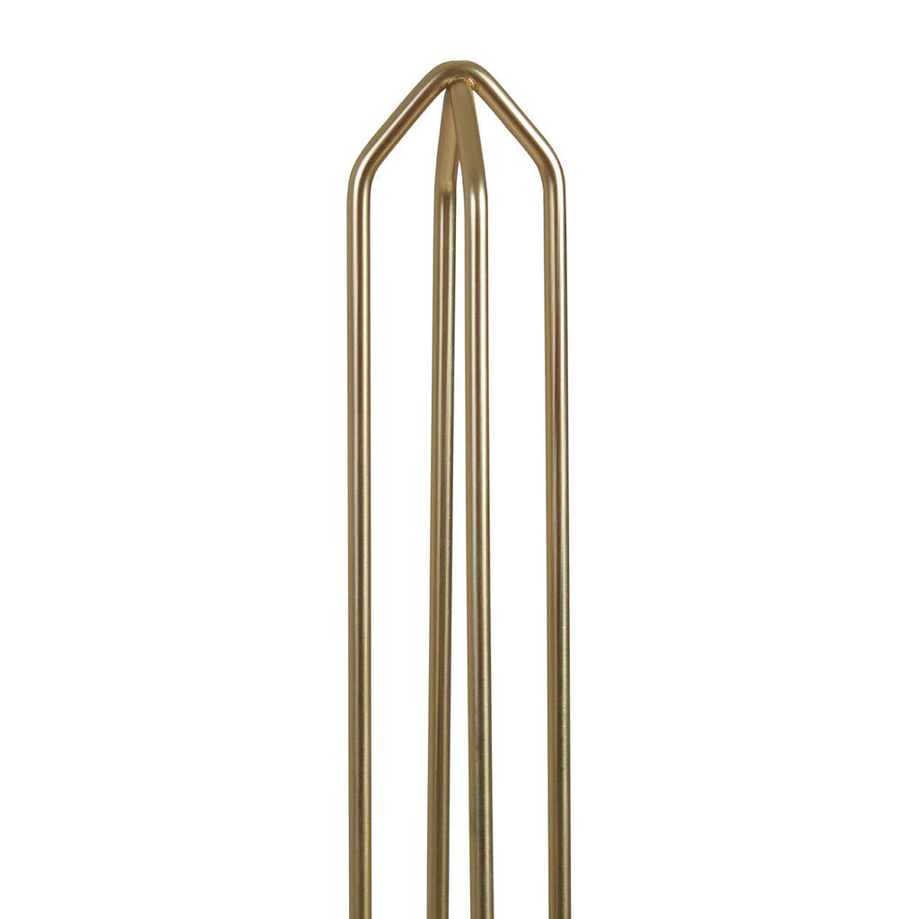 Vertex Kitchen Roll Holder With Contour Matte Gold Finish