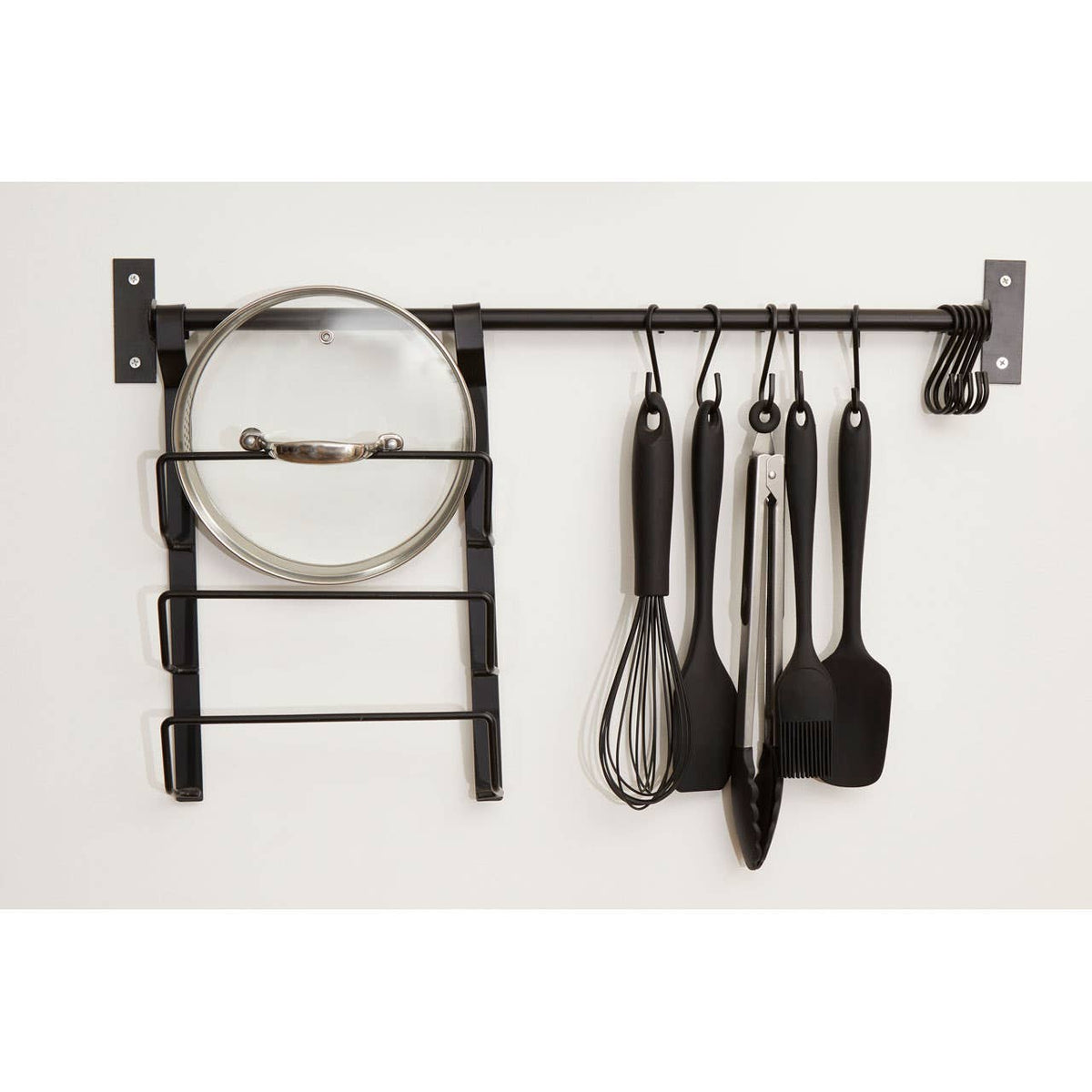 Sorello Matte Black Hanging Rail
