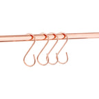 Sorello Rose Gold Hanging Hooks - Set of 10