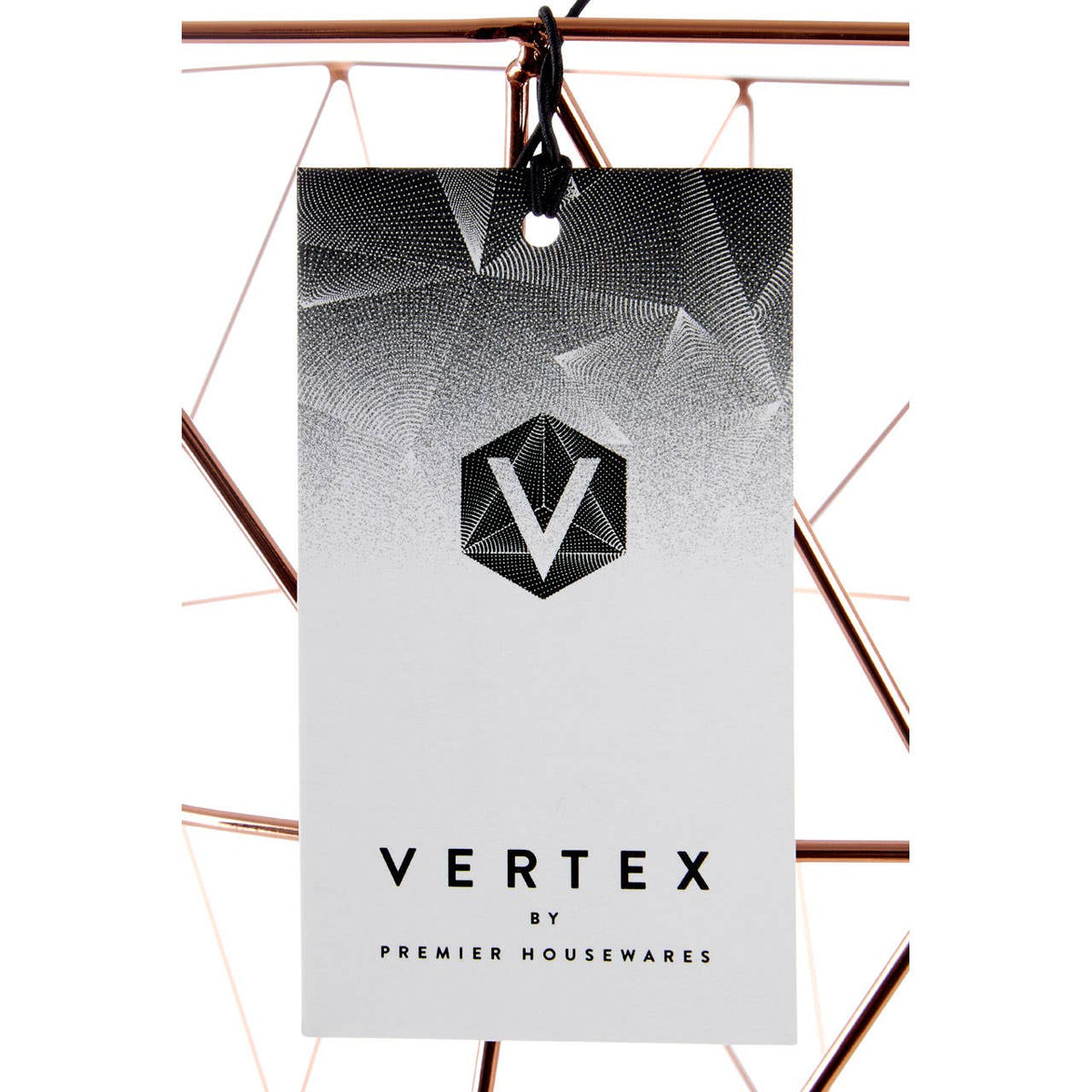 Vertex Copper Finish Storage Basket