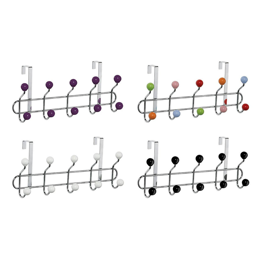 Over Door Purple Balls Ten Hook Hanger