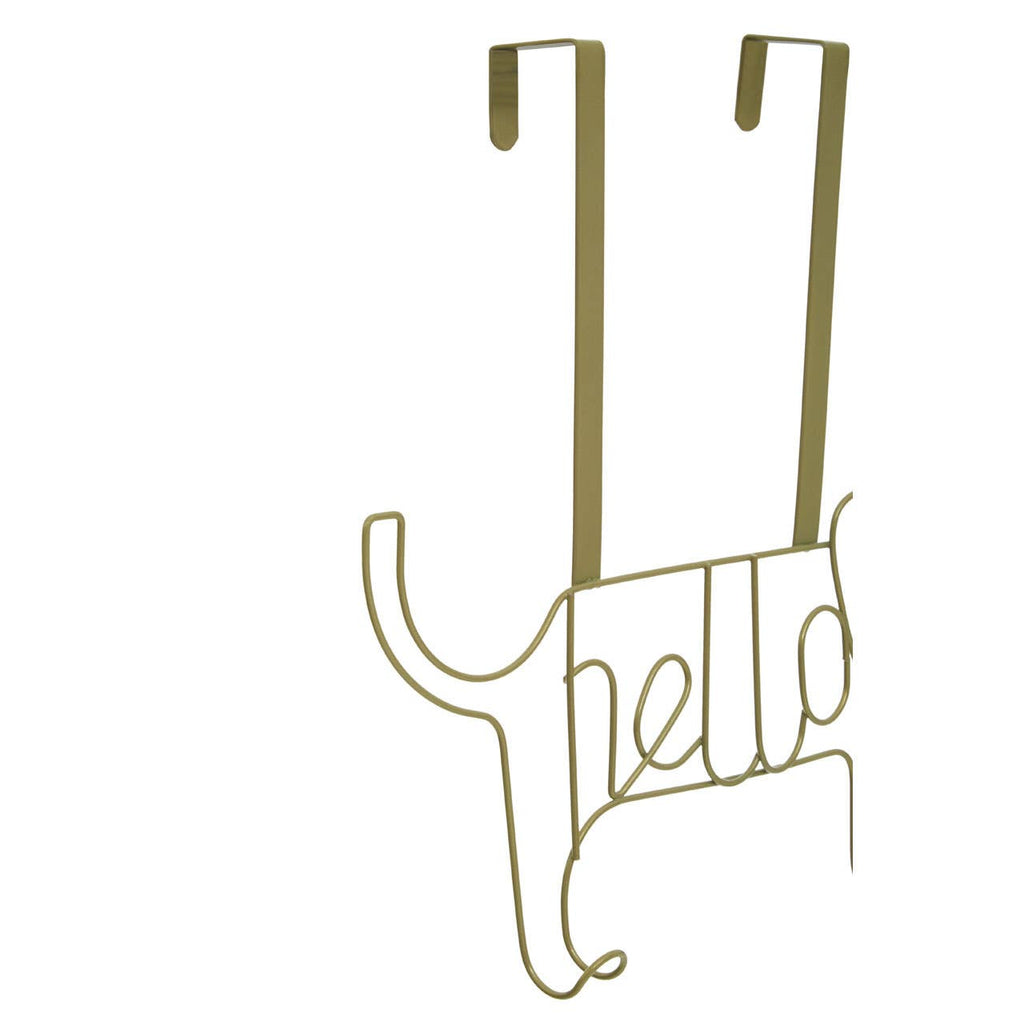 Kirby Gold Finish Sausage Dog Hanger