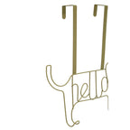 Kirby Gold Finish Sausage Dog Hanger