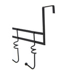 Matte Black Over Door Hanger