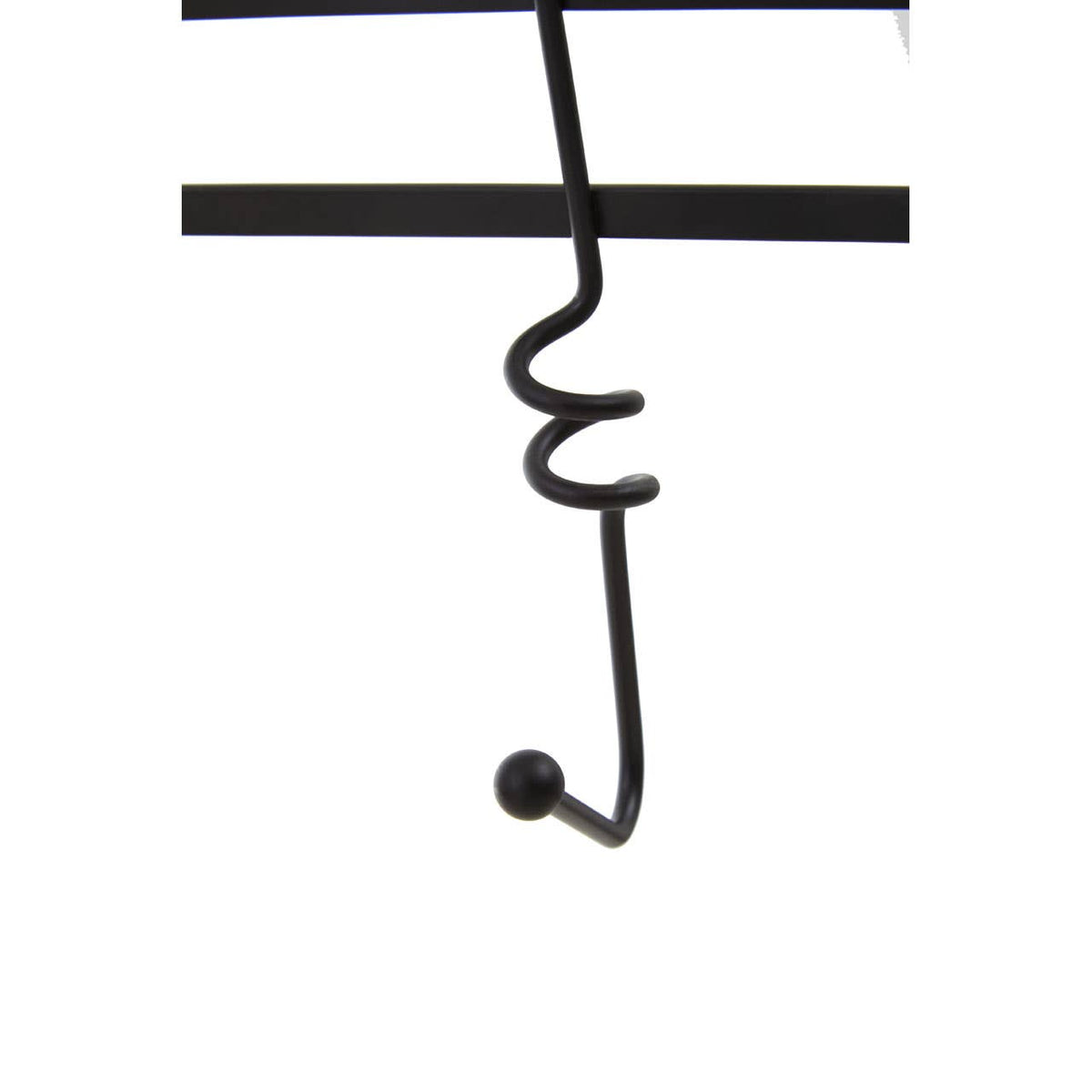 Matte Black Over Door Hanger